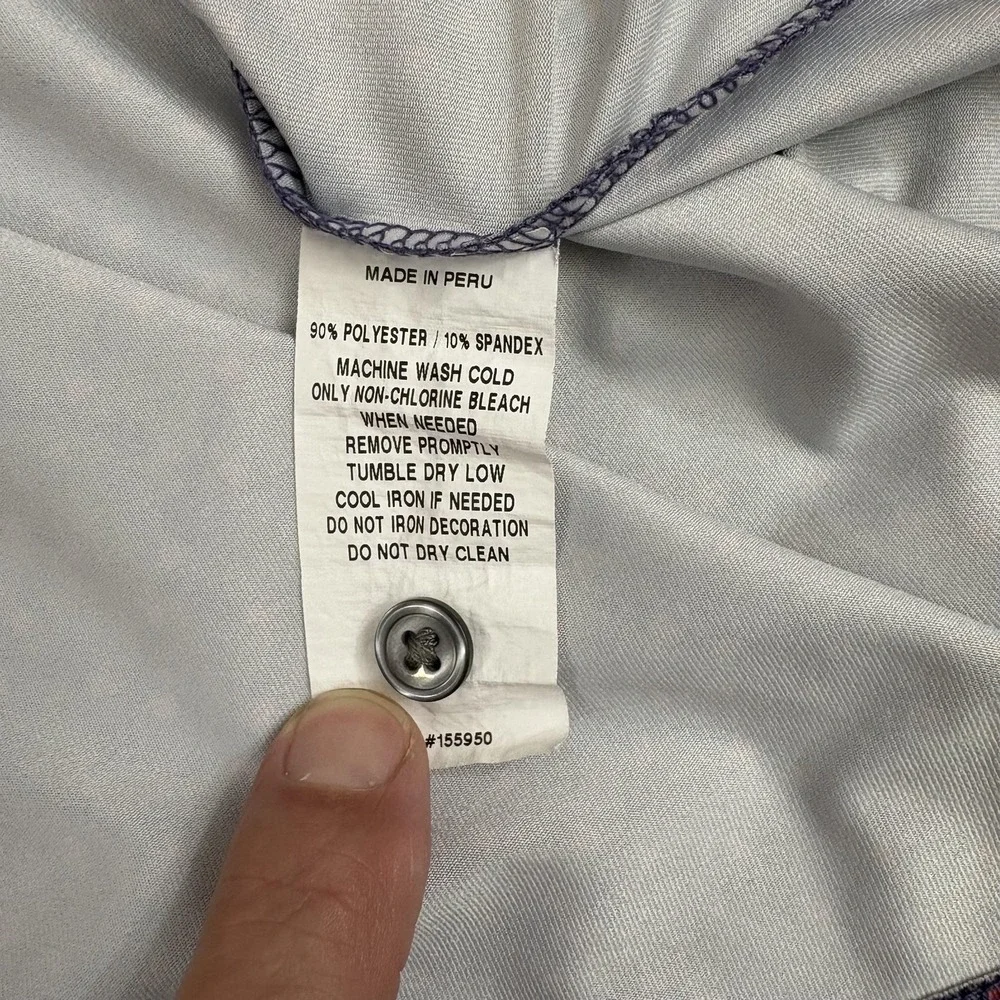 Polo Ralph Lauren Polo Shirt Mens XL Gray Striped 124th US Open Pinehurst NEW
